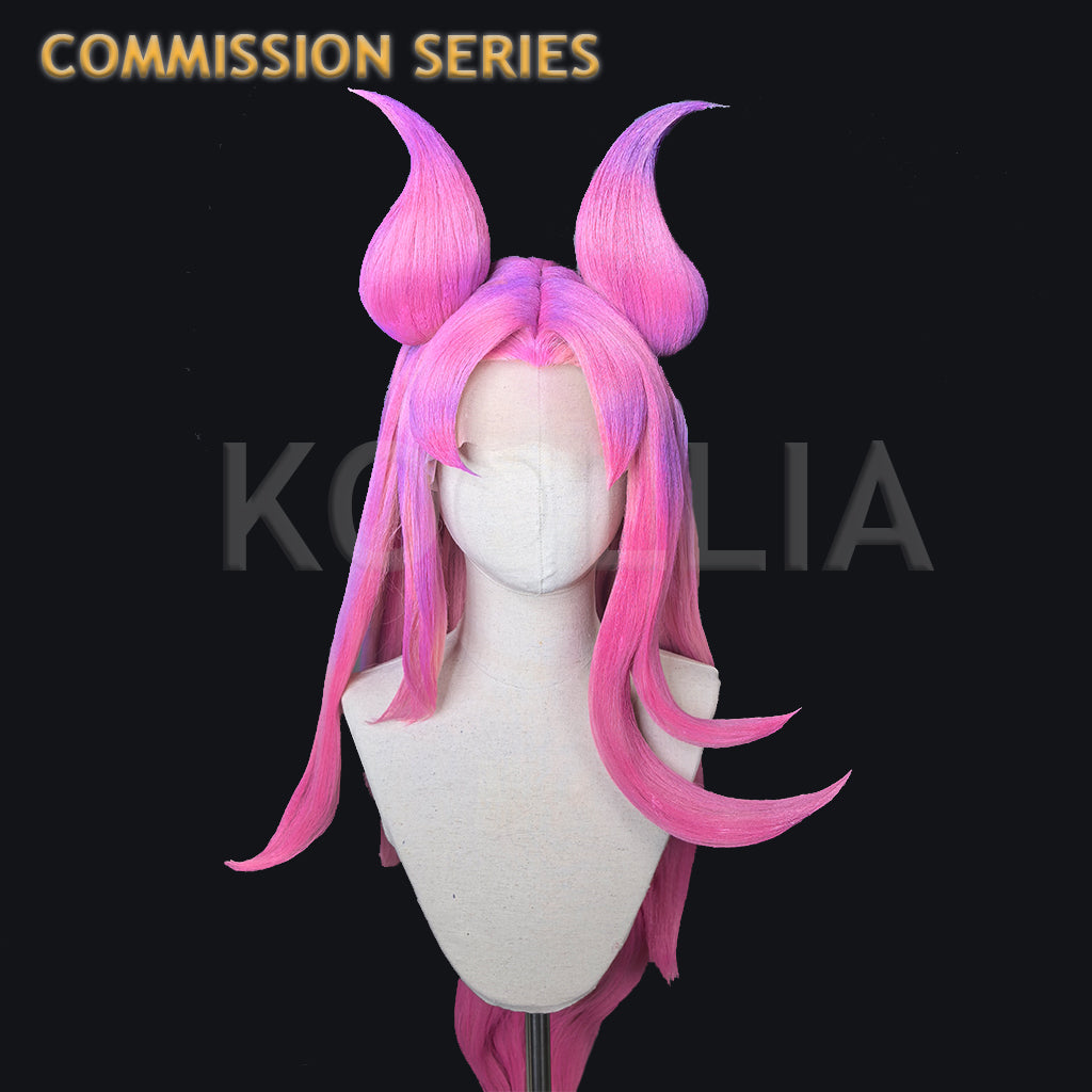 Star Guardian Kai’Sa from League of Legends Commission wig
