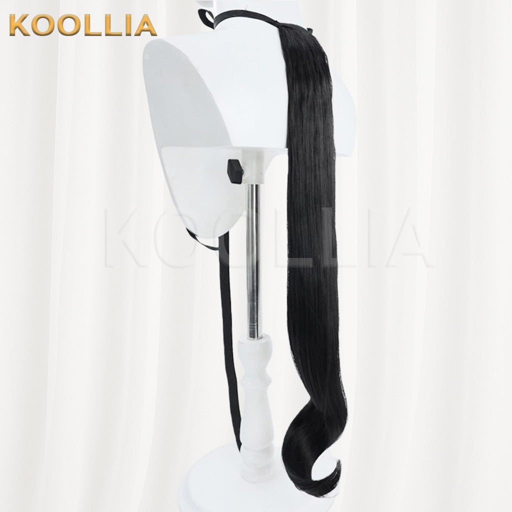 Uma Musume Pretty Derby Manhattan Cafe 100cm Extra Long Black Basic Wig