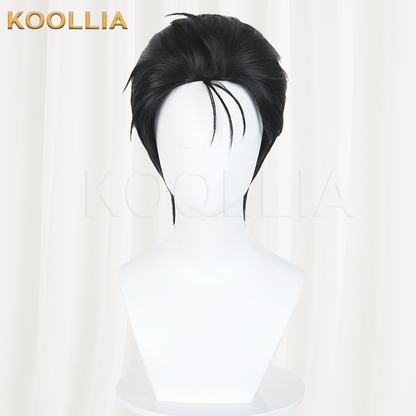 Smoking Behind the Supermarket with You Sasaki Matte Black Basic Wig