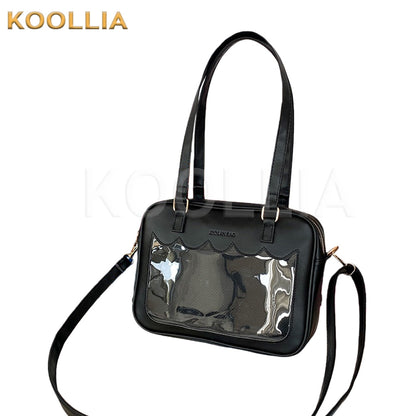 Small Anime Pin Display Shoulder Bag