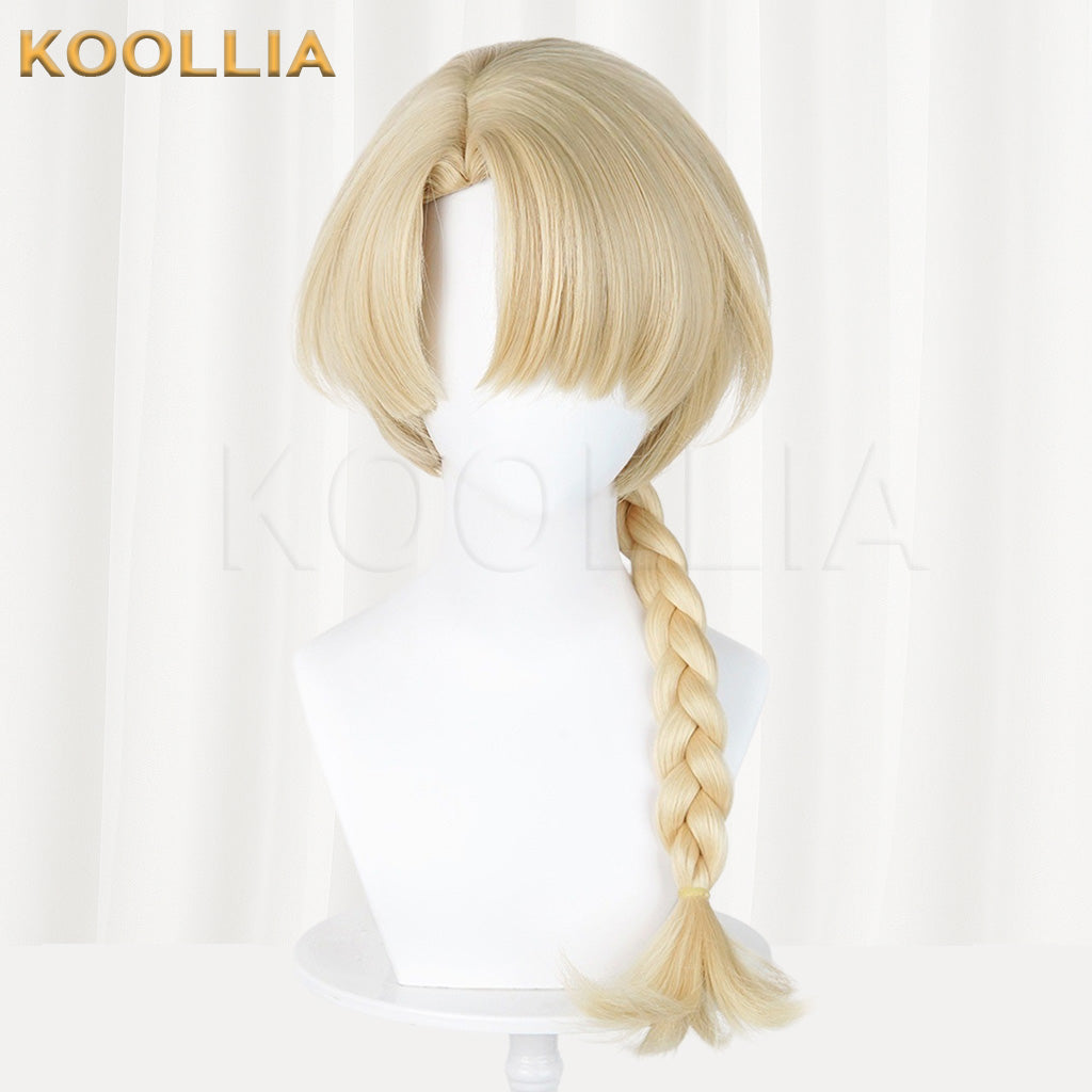 Path to Nowhere Jeanne Light Blonde Single Braid Basic Wig