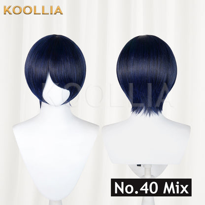 All-purpose 30cm Fluffy Mixed Fiber Short Hair Heat Resistant Basic Wig