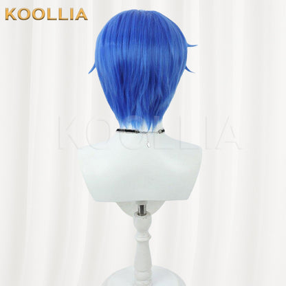 Project SEKAI KAITO Royal Blue Short Basic Wig
