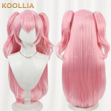 Love Mary Malignant Conception Mea Riff Pure Pink Basic Wig Multi-angle Display by koollia