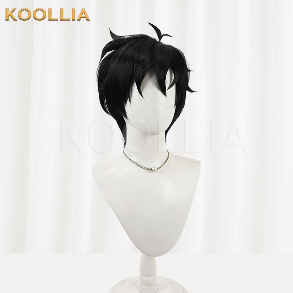 Dragon Ball Videl Black Spiky Basic Wig