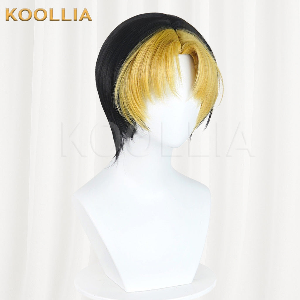 Hikaru no Go Hikage Fuji Split Color Basic Wig