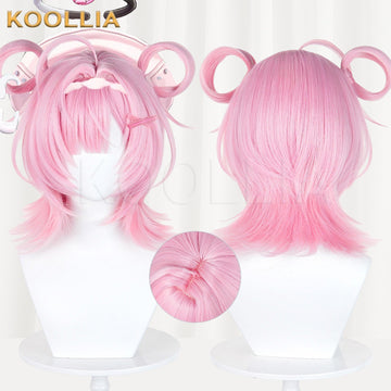 Game Neverness to Everness Xiaozhi Cherry Blossom Pink Basic Wig Multi-angle Display by koollia