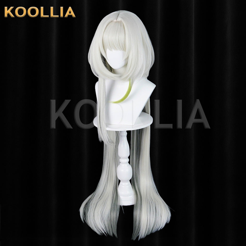 Arknights Kal'tsit Silver White Basic Wig