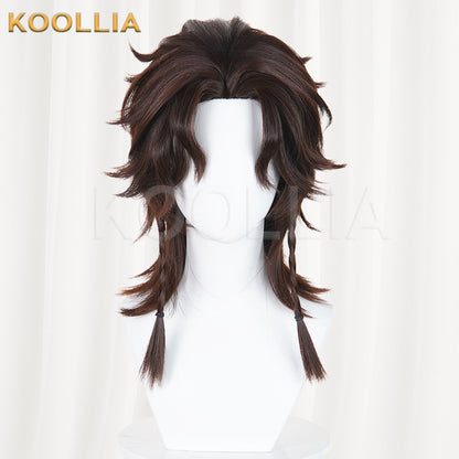 Identity V Hernando Romero Dark Brown Basic Wig