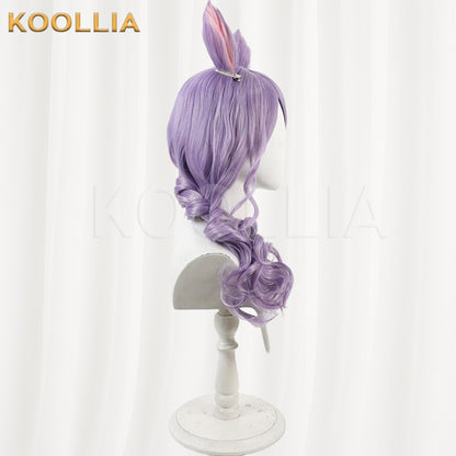 Pretty Derby Mejiro McQueen Light Lavender Purple Basic Wig