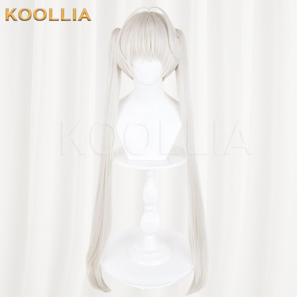 Yosuga no Sora Kasugano Sora Silver White Double Ponytail Basic Wig
