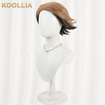 Pretty Derby Kitahara Minoru Brown‑Black Gradient Basic Wig