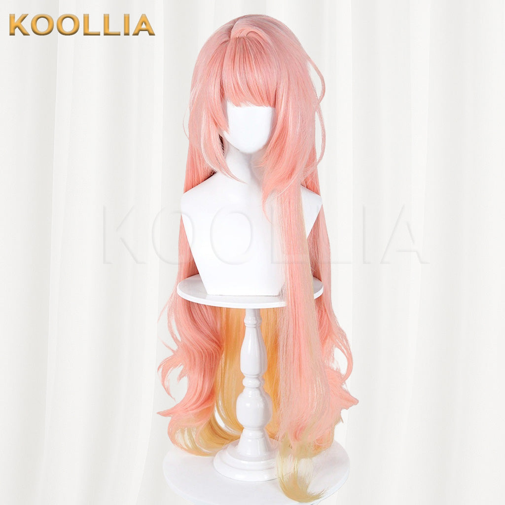 Arknights Rémi Ann Pink Yellow Gradient Basic Wig