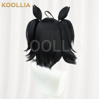 Uma Musume Pretty Derby Kitasan Black Black Twin Tail Basic Wig