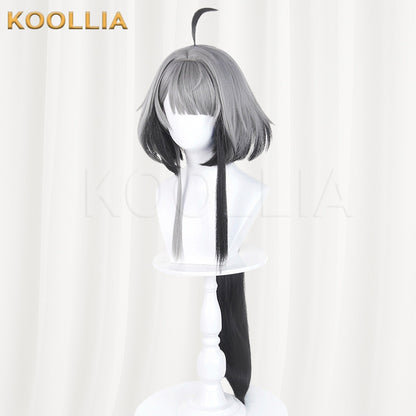 Arknights Endfield Tang Tang Grey Black Gradient Basic Wig