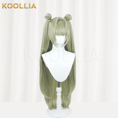 NIKKE: Goddess of Victory Soda Long Green Hair Basic Wig