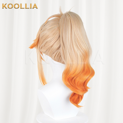 Honor of Kings Mayene Light Blonde & Orange Ombre Basic Wig