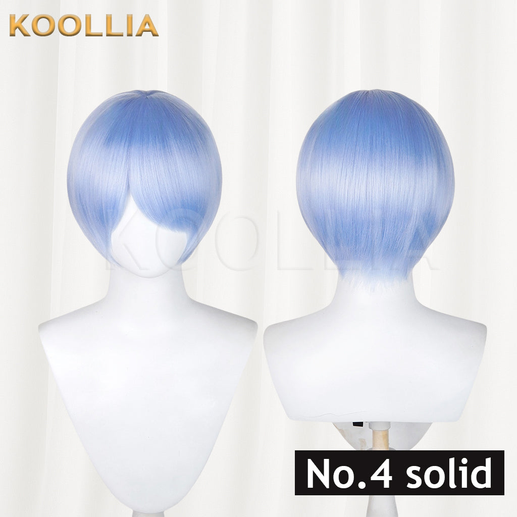 All-purpose 30cm Fluffy Mixed Fiber Short Hair Heat Resistant Basic Wig