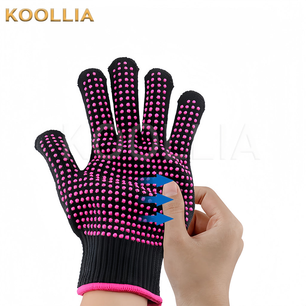 Heat-Resistant Anti-Slip Glove for Hair Styling Wig Stylist Tools