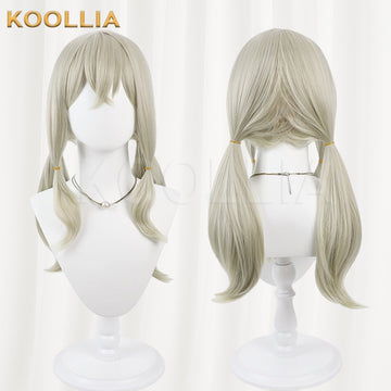 Eternal Return Ly Anh Light Gray-Green Basic Wig Multi-angle Display by koollia
