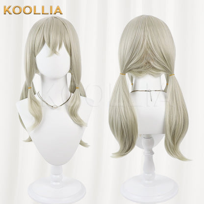 Eternal Return Ly Anh Light Gray-Green Basic Wig