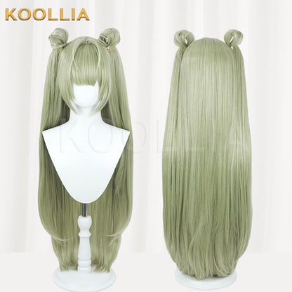 NIKKE: Goddess of Victory Soda Long Green Hair Basic Wig