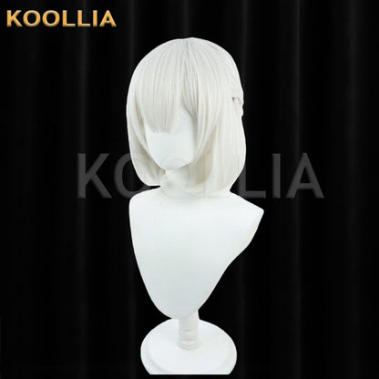 Blue Archive Himuro Sena White Short Hair Basic Wig