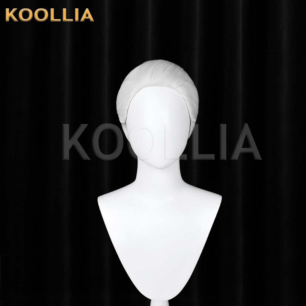 Demon Slayer Uzui Tengen Short White Hair Basic Wig