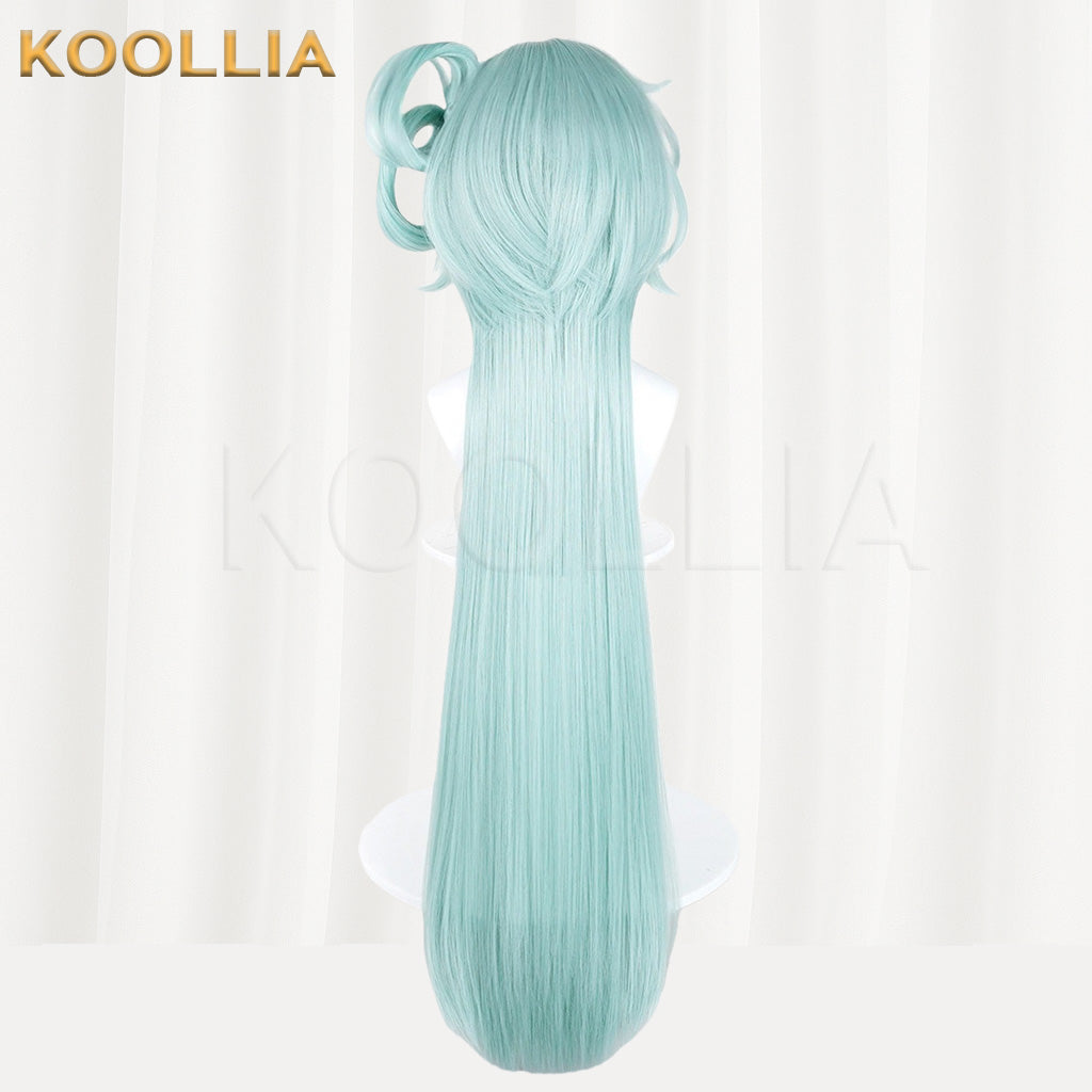 Honor of Kings Shao Siyuan Mint Green Long Straight Detachable Basic Wig
