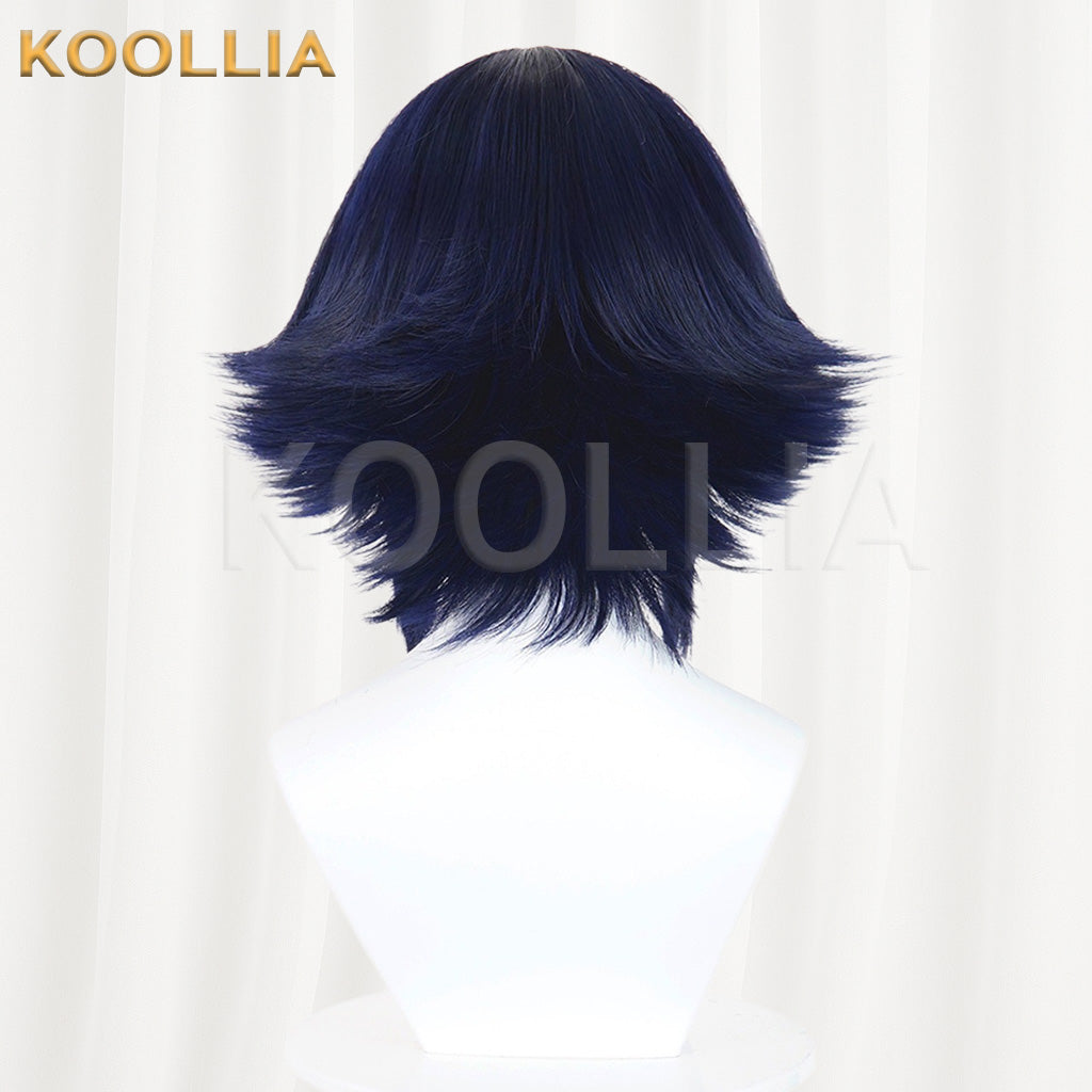 Naruto Hinata Hyuga Navy Blue Basic Wig