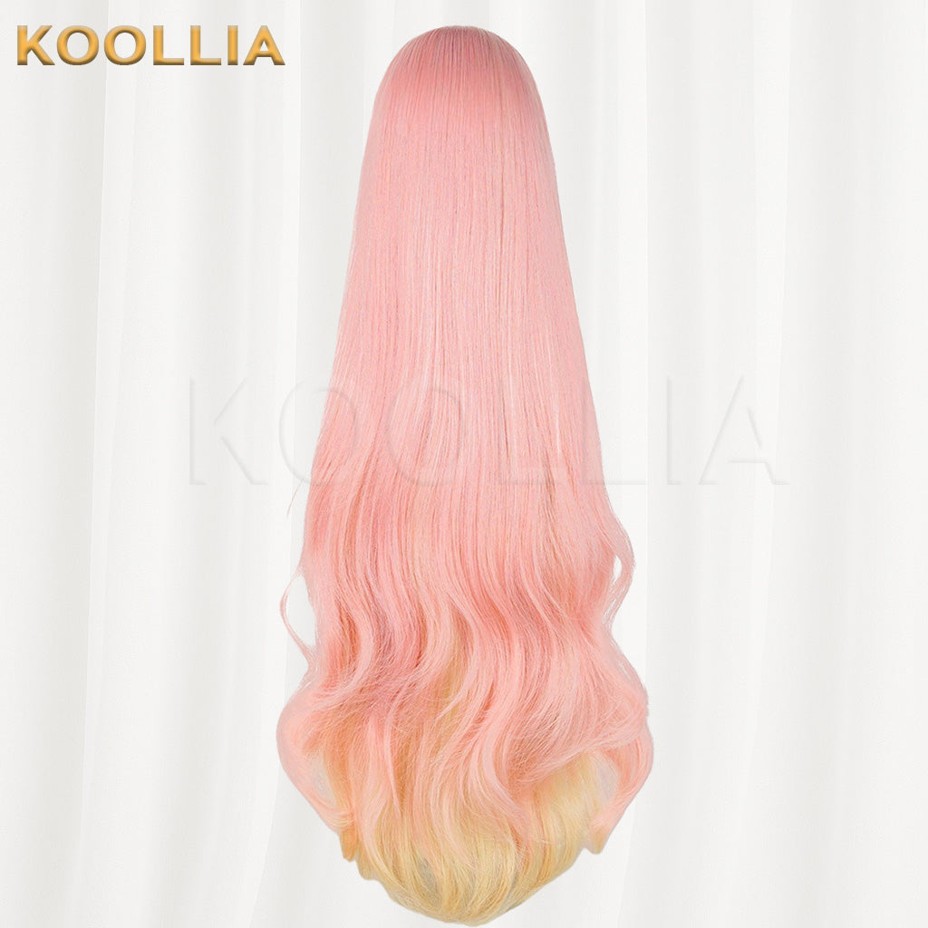 Arknights Rémi Ann Pink Yellow Gradient Basic Wig