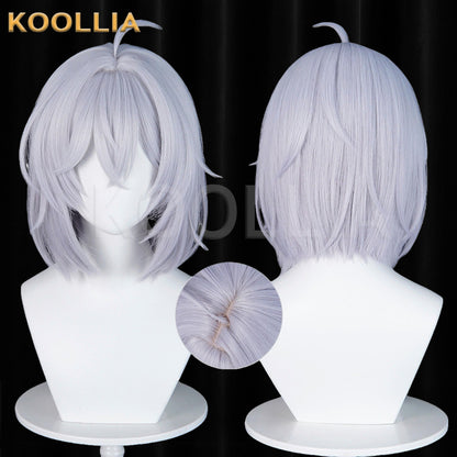 Game Neverness to Everness Esper Zero Gradient Light Gray Base Wig