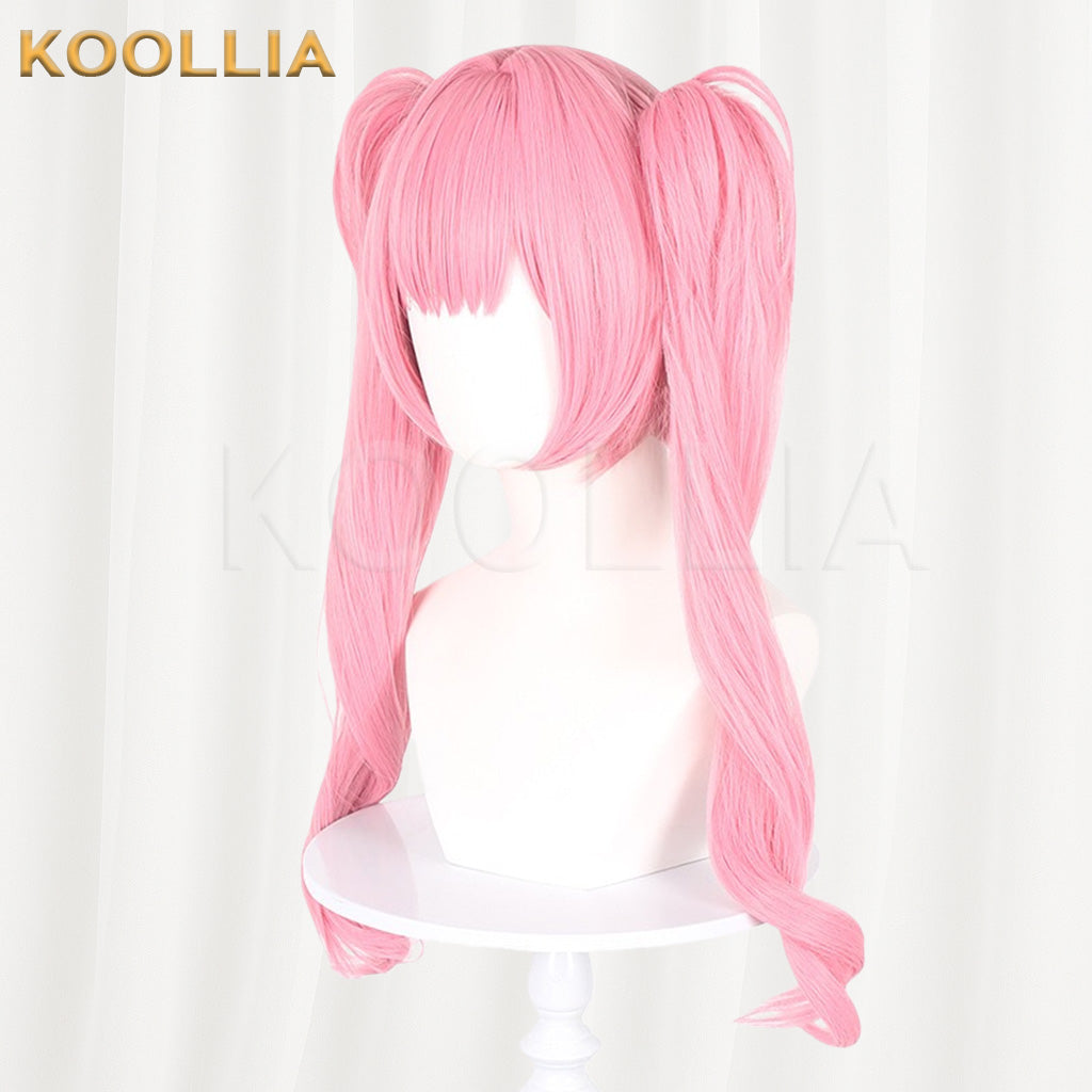 Link Click Li Tianxi Cherry Blossom Pink Basic Wig