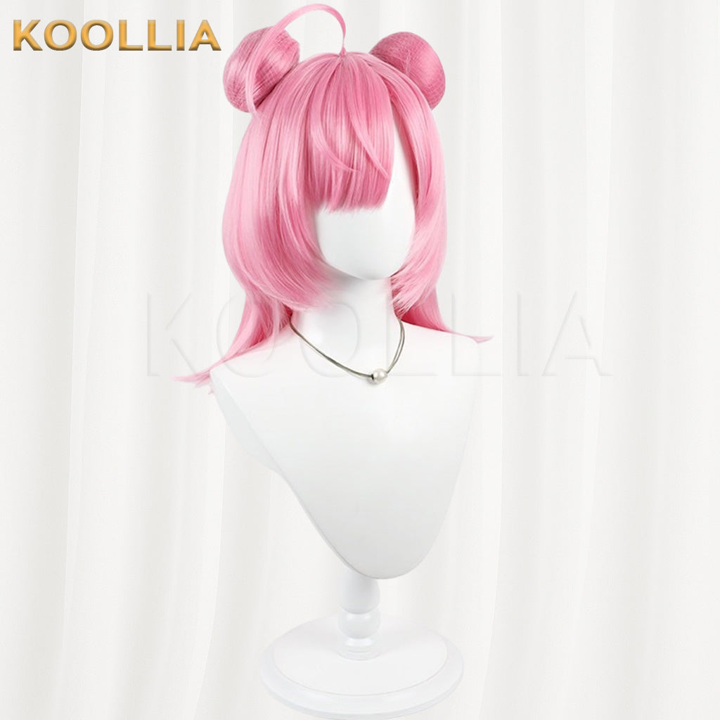 Game Neverness to EvernessXiaoZhi Cherry Pink Basic Wig