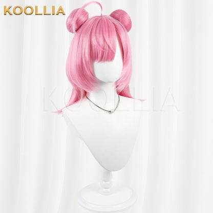 Game Neverness to EvernessXiaoZhi Cherry Pink Basic Wig