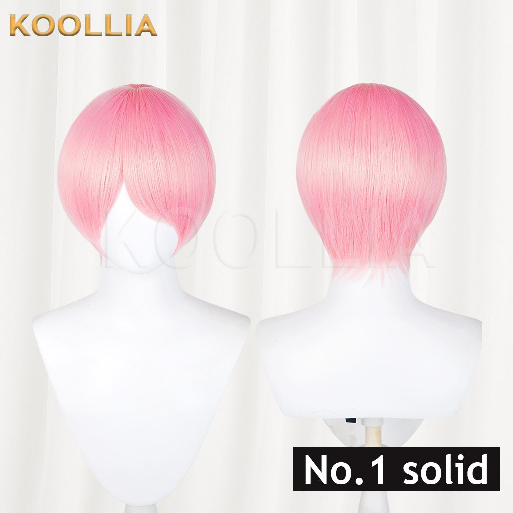 All-purpose 30cm Fluffy Mixed Fiber Short Hair Heat Resistant Basic Wig