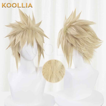 Cloud Wig – Final Fantasy VII Spiky Blonde Cosplay Wig