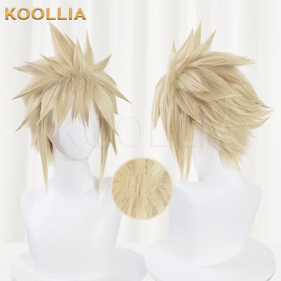 Final Fantasy Aerith Gainsborough/Tifa Lockhart/Cloud Strife Basic Wig