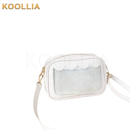 Small Anime Pin Display Shoulder Bag