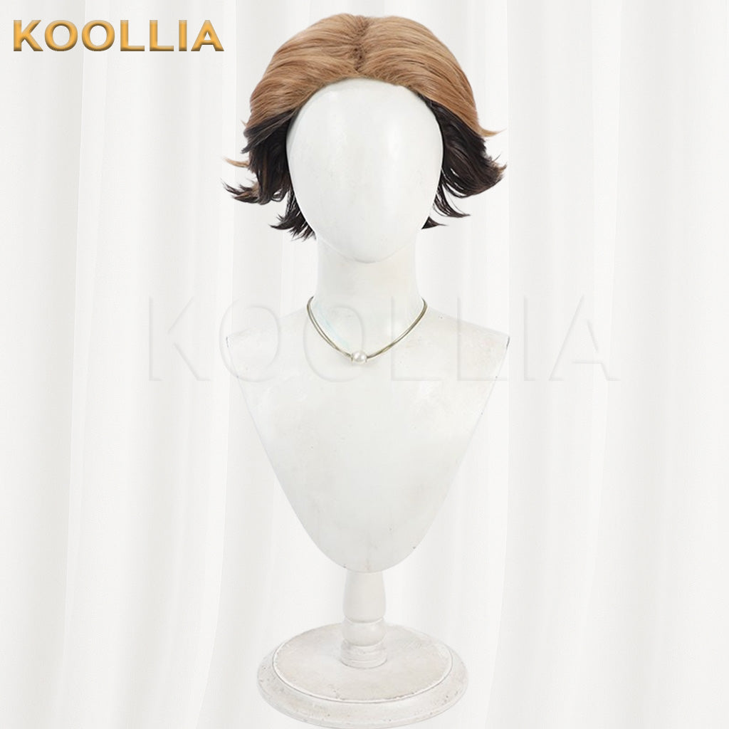 Pretty Derby Kitahara Minoru Brown‑Black Gradient Basic Wig