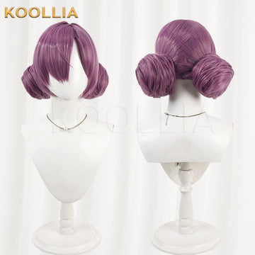 Eternal Return Niah Deep Magenta Basic Wig Multi-angle Display by koollia