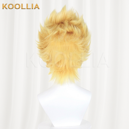 Fate Series Gilgamesh Light Golden Spiky Basic Wig
