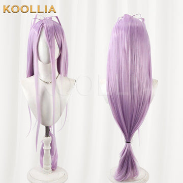 Touken Ranbu Sengo Muramasa Light Purple Long Straight Basic Wig Multi-angle Display by koollia