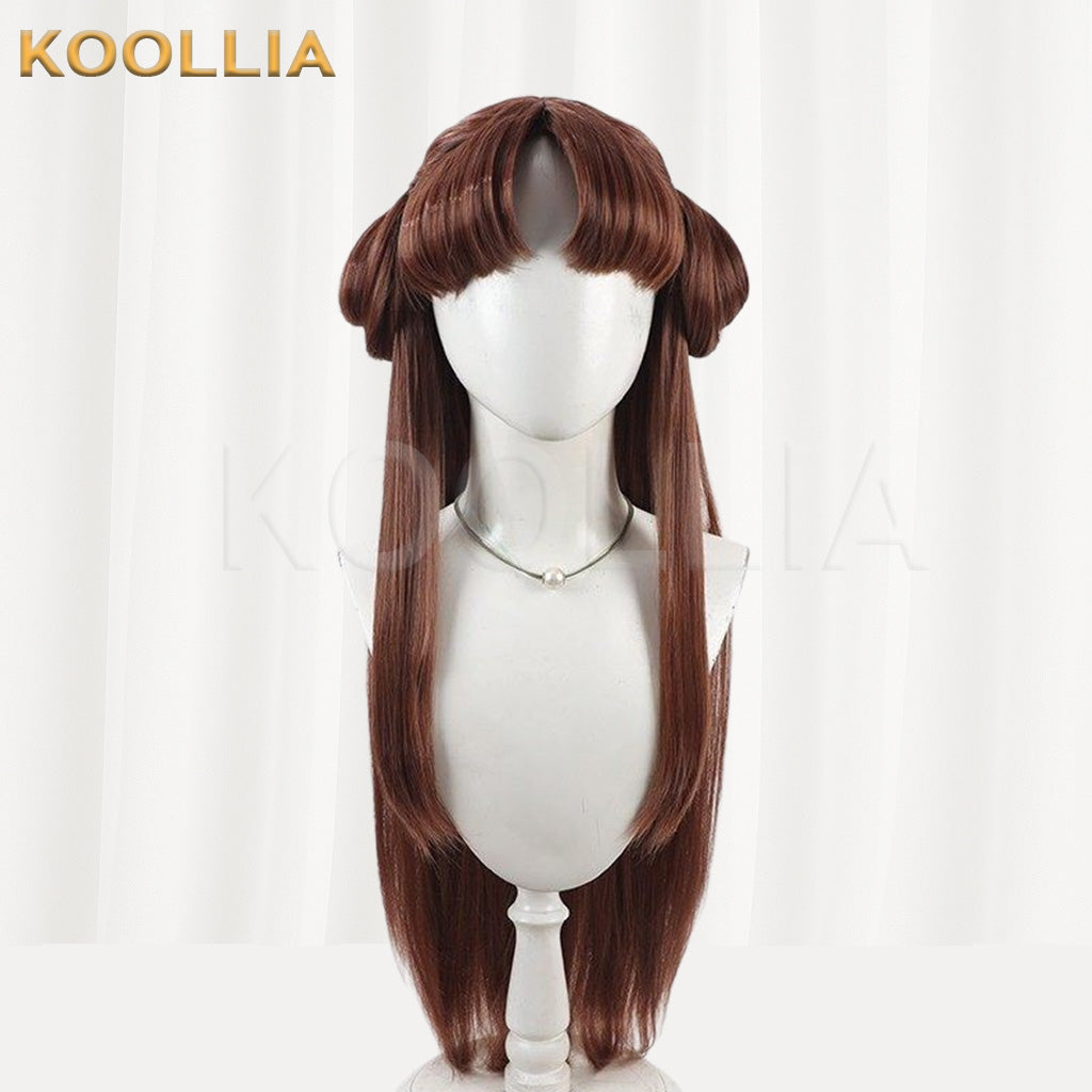 The Apothecary Diaries Riju Dark Brown Basic Wig