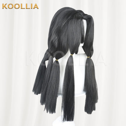 Garfield Abyss Wraith Jaba Pure Black Thick Fluffy Basic Wig