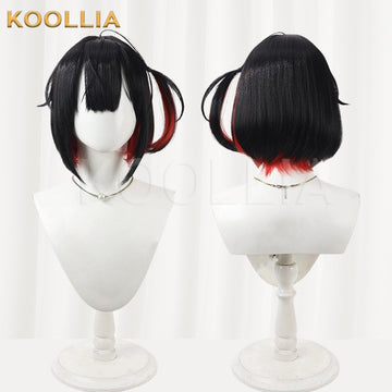 Multi-angle display of NIKKE: Goddess of Victory Rugi short bob basic wig