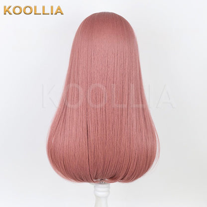 The Quintessential Quintuplets Nakano Miku Medium Taro Pink Hair Basic Wig