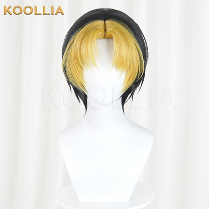 Hikaru no Go Hikage Fuji Split Color Basic Wig