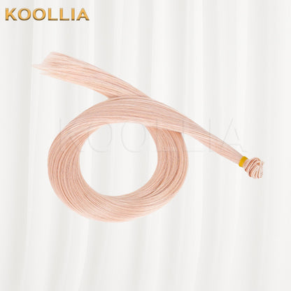 Genshin Impact Linnea Light Pink Layered Medium Length Basic Wig