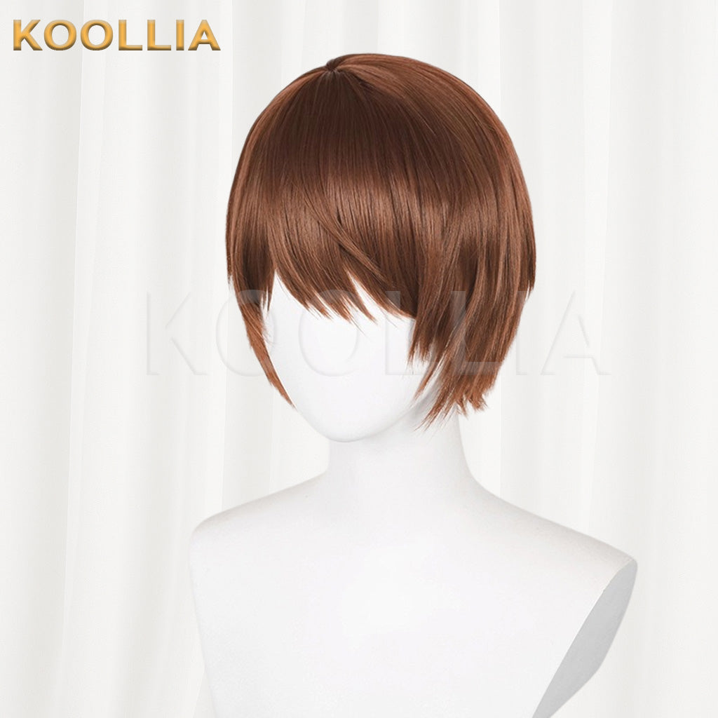 Death Note Yagami Light Warm Brown Basic Wig